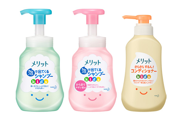 花王株式会社 メリット 泡で出てくるシャンプーキッズ コンディショナーキッズ